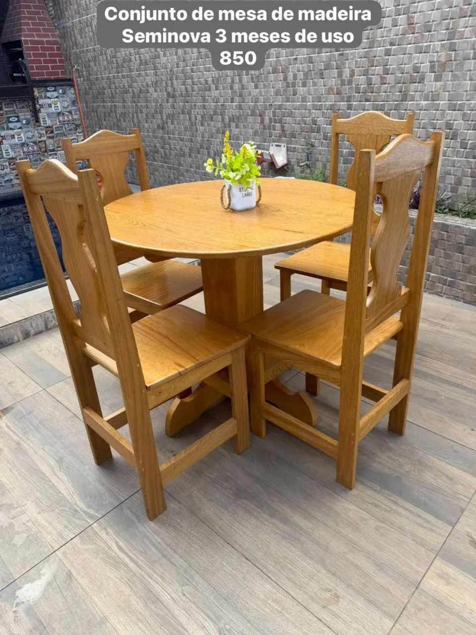 Mesa de madeira  - Foto 2
