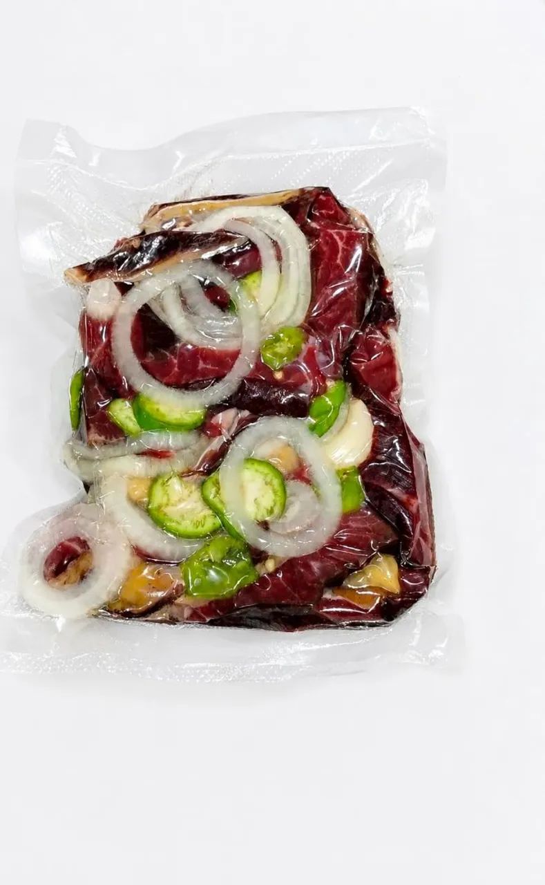 Carne seca a vácuo 