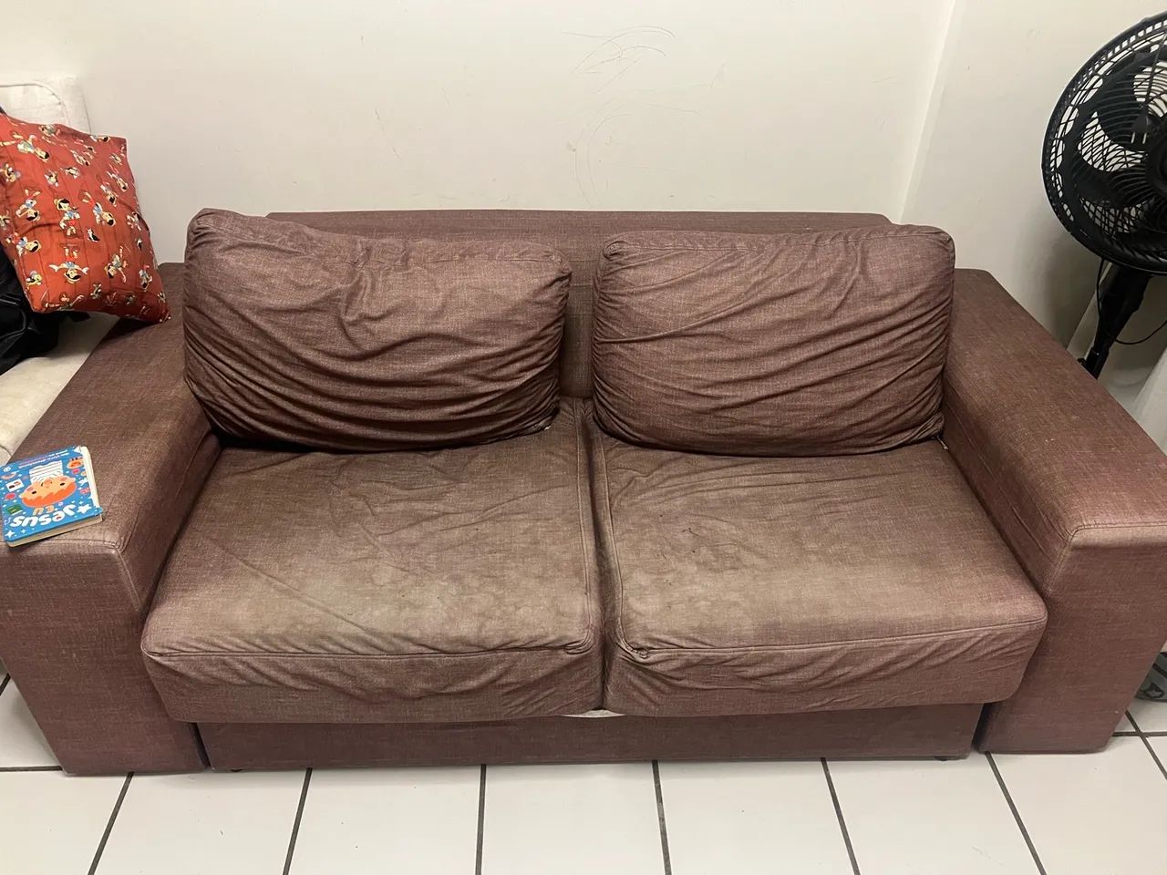 VENDO SOFÁ USADO - R$ 400,00 - Foto 4