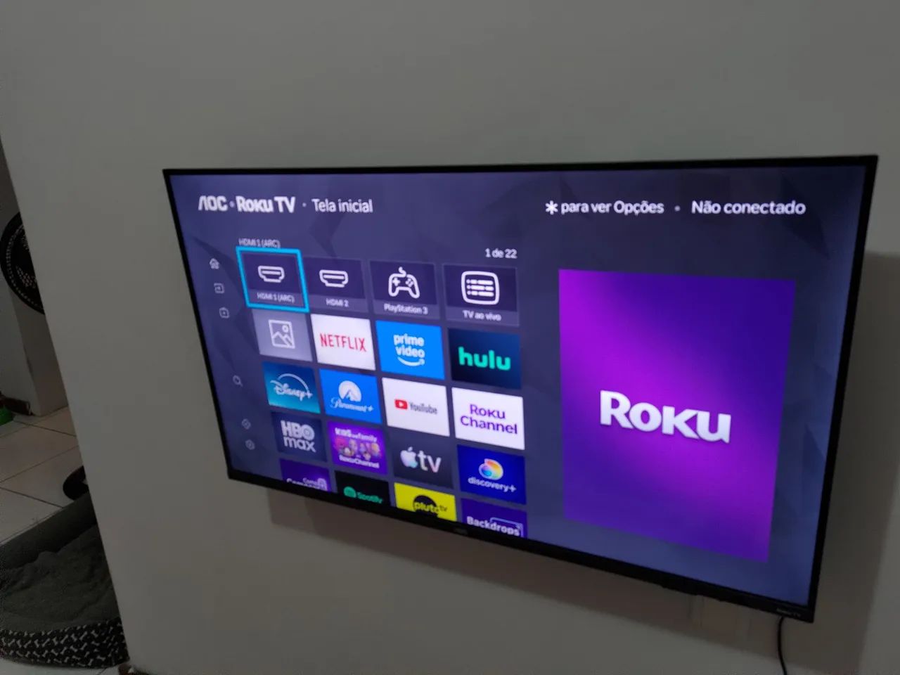Televisão smart AOC 43" - Foto 3