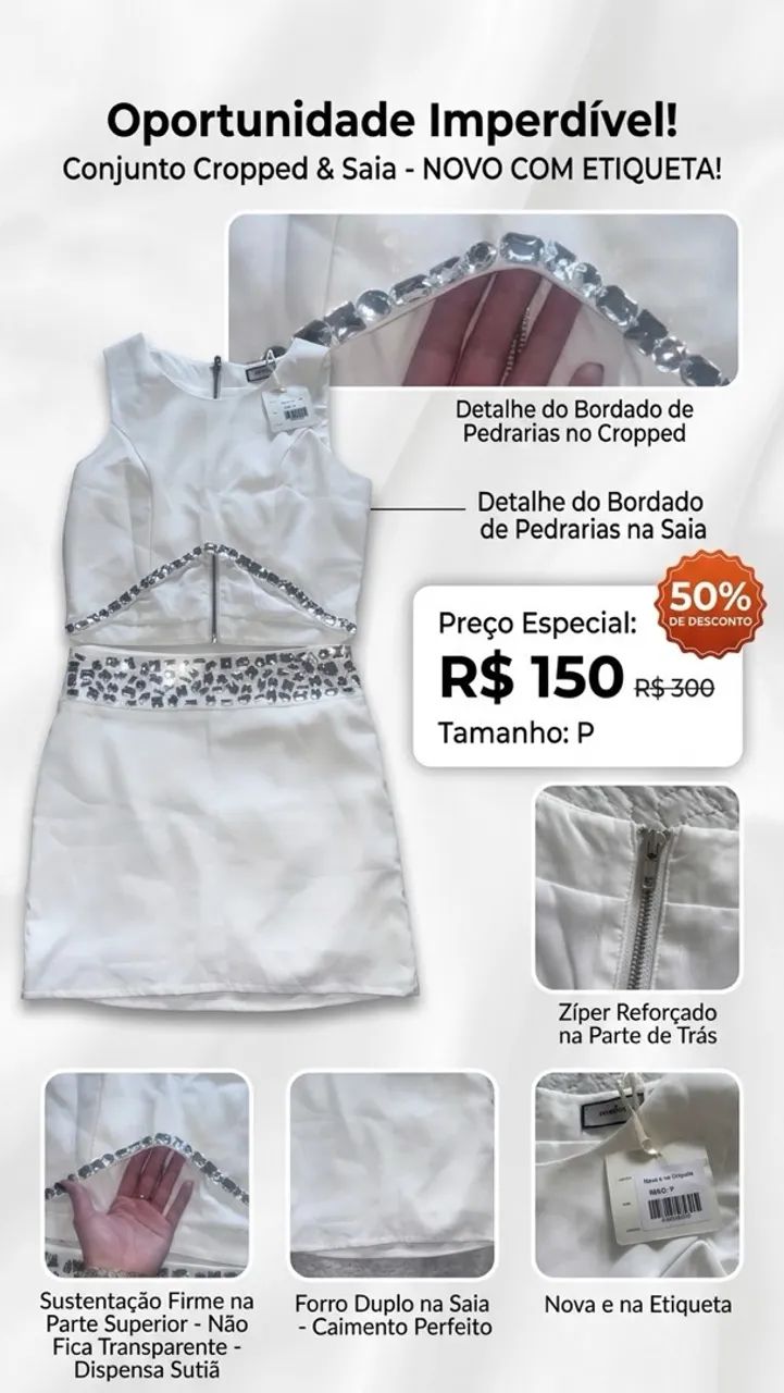 Conjunto Nunca usado