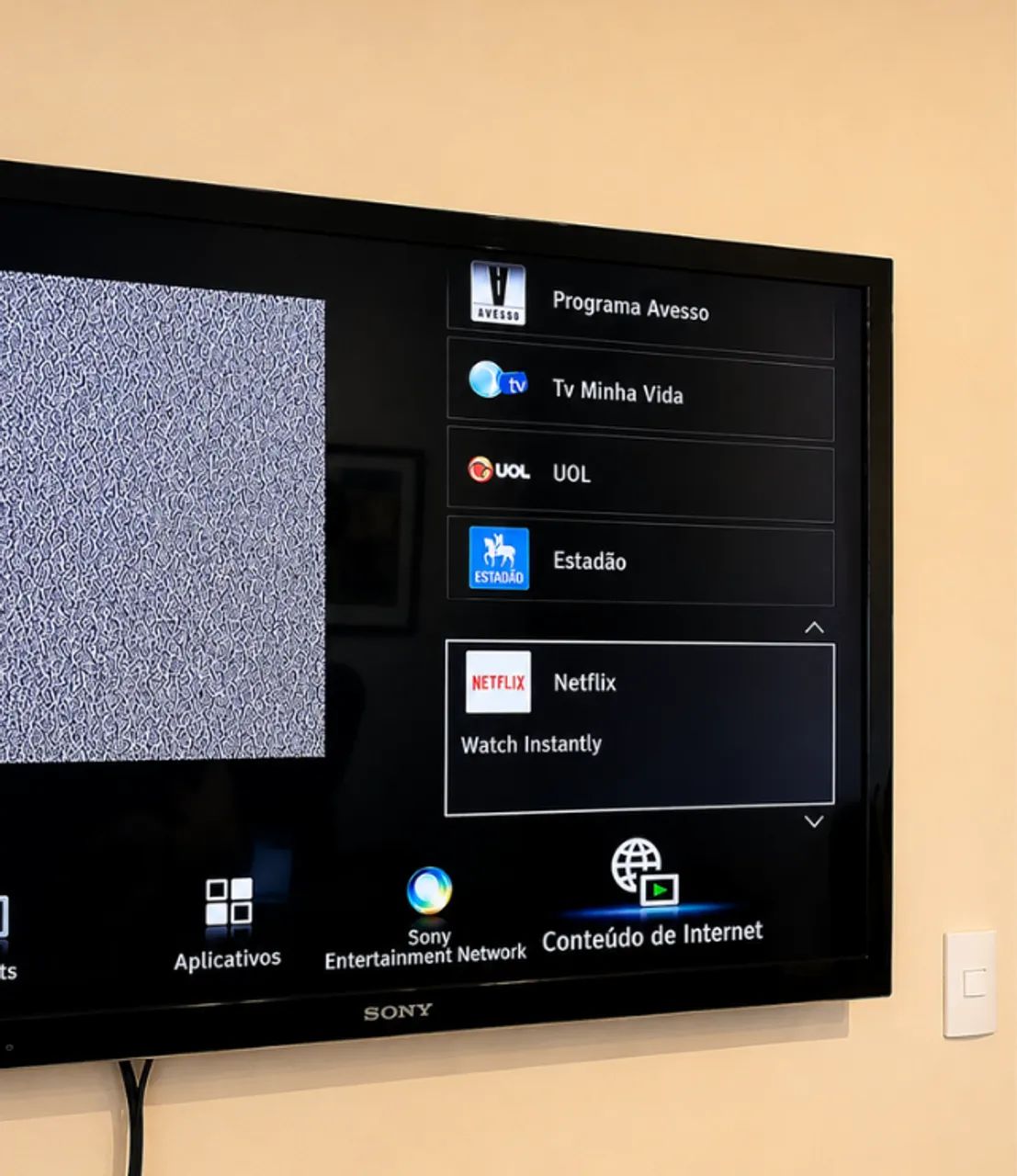 TV Sony 40 Smart TV com Netflix e Controle Original - Foto 3