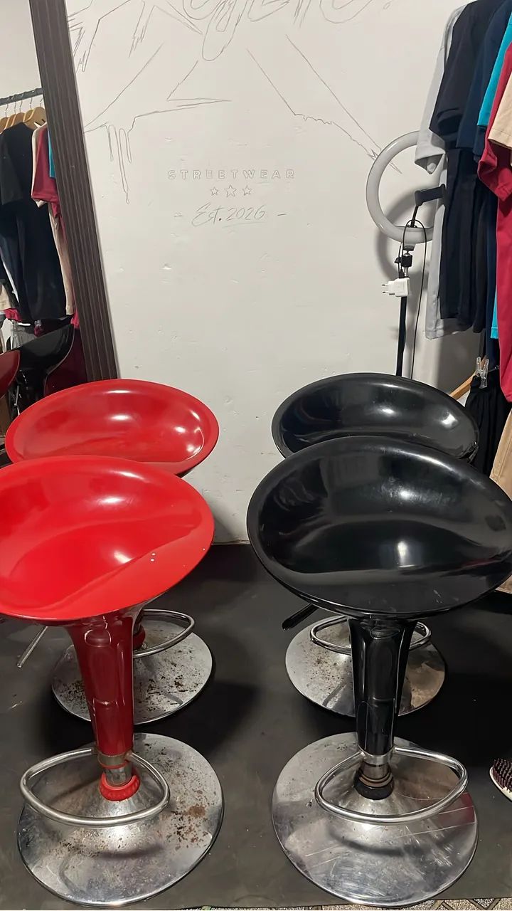 Banquetas Giratórias