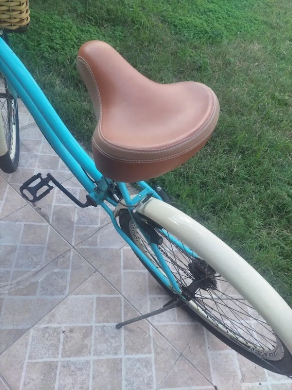 Bicicleta 18 marchas Azul Tiffany - Foto 3