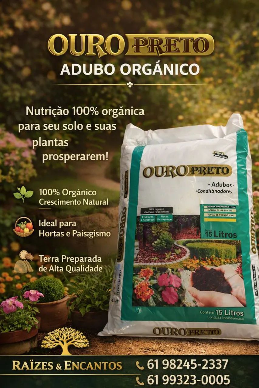 Terra Adubada - Jardinagem e Plantas - Samambaia Norte (Samambaia