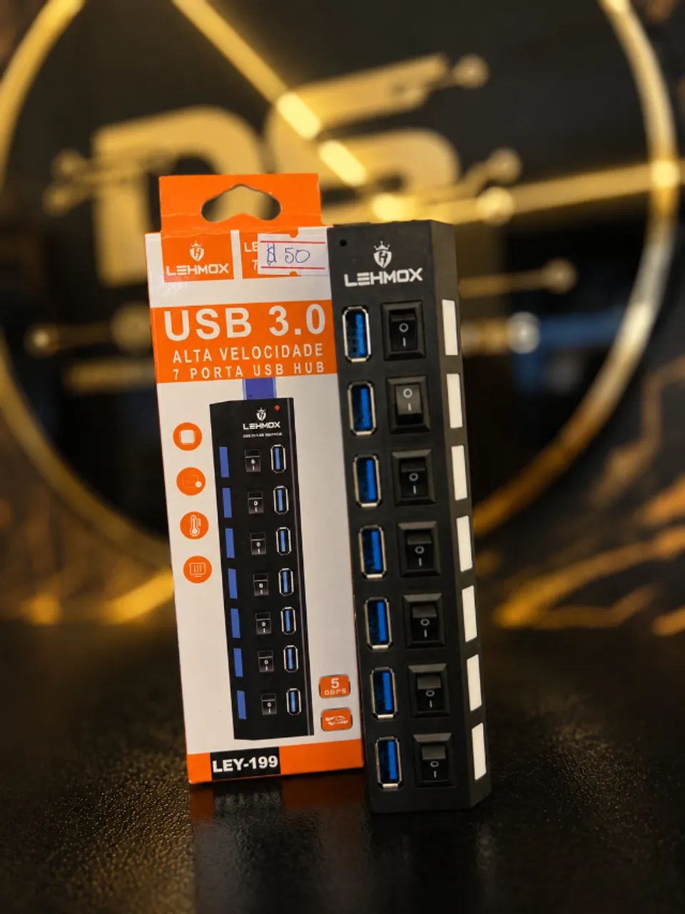 Extensor USB 7 portas