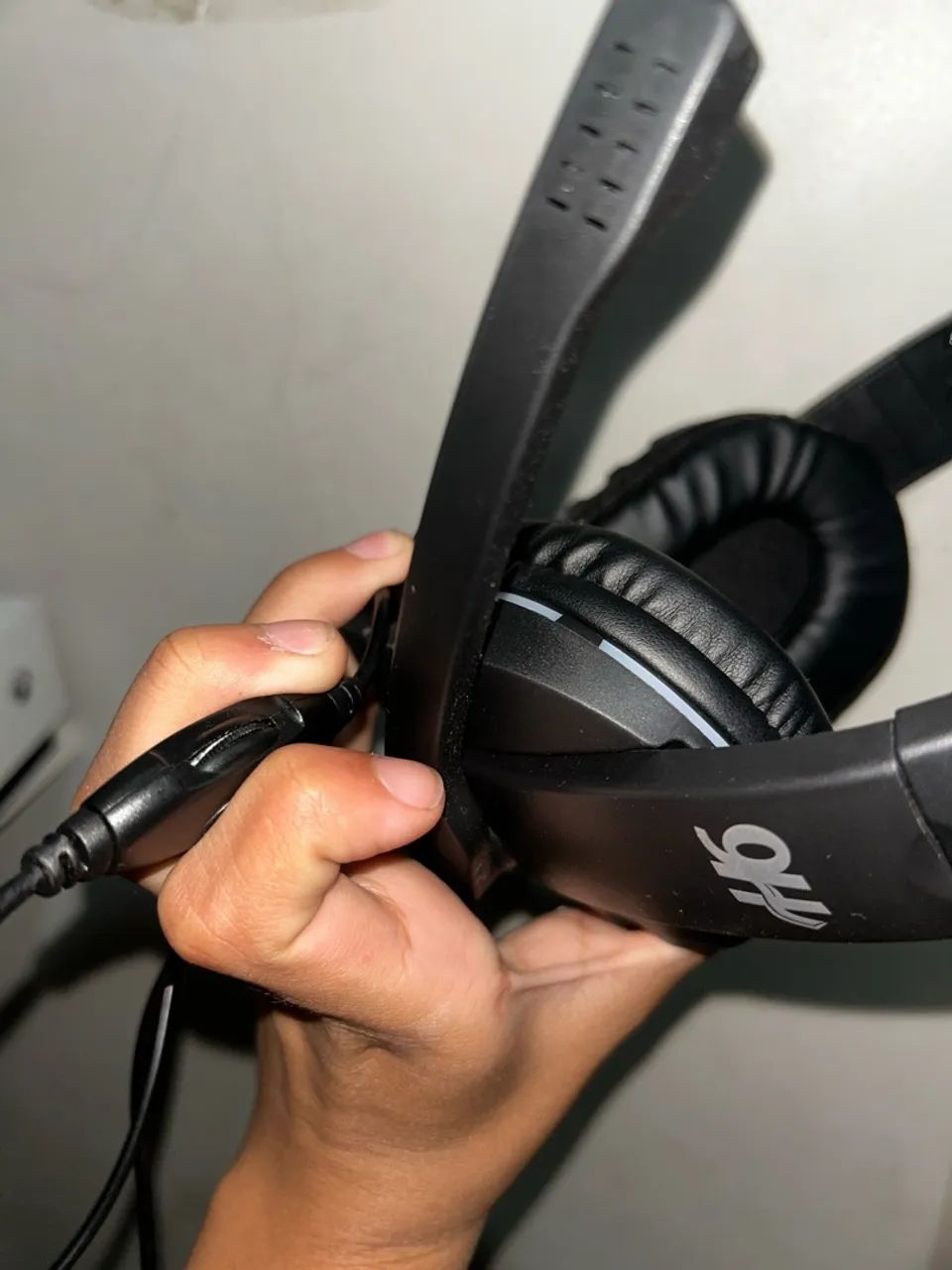 HEADSET GAMER LED RGB COM MICROFONE - Foto 4