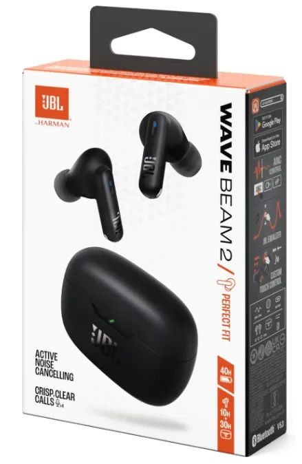 Fone de Ouvido Sem Fio, JBL, Bluetooth, Wave Beam 2 - Foto 5