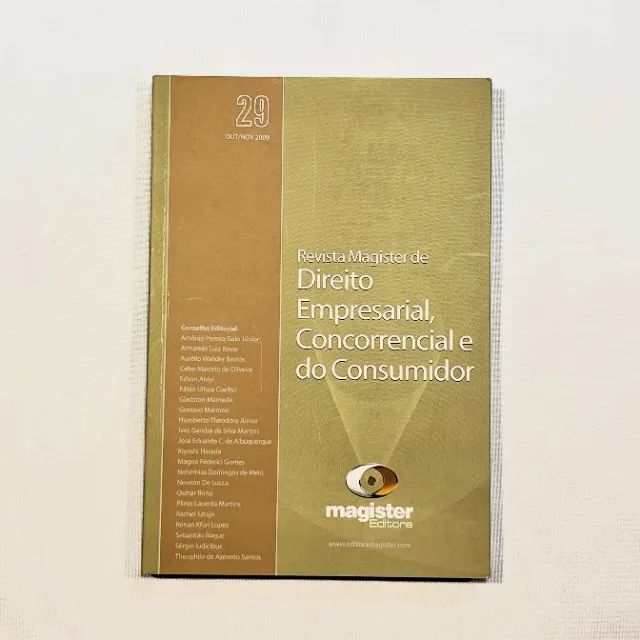 Revista Magister de Direito Empresarial, Concorrencial e do Consumidor (nº 29)