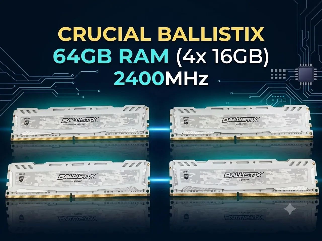Memória Ram DDR4 4x16=64GB - Foto 3