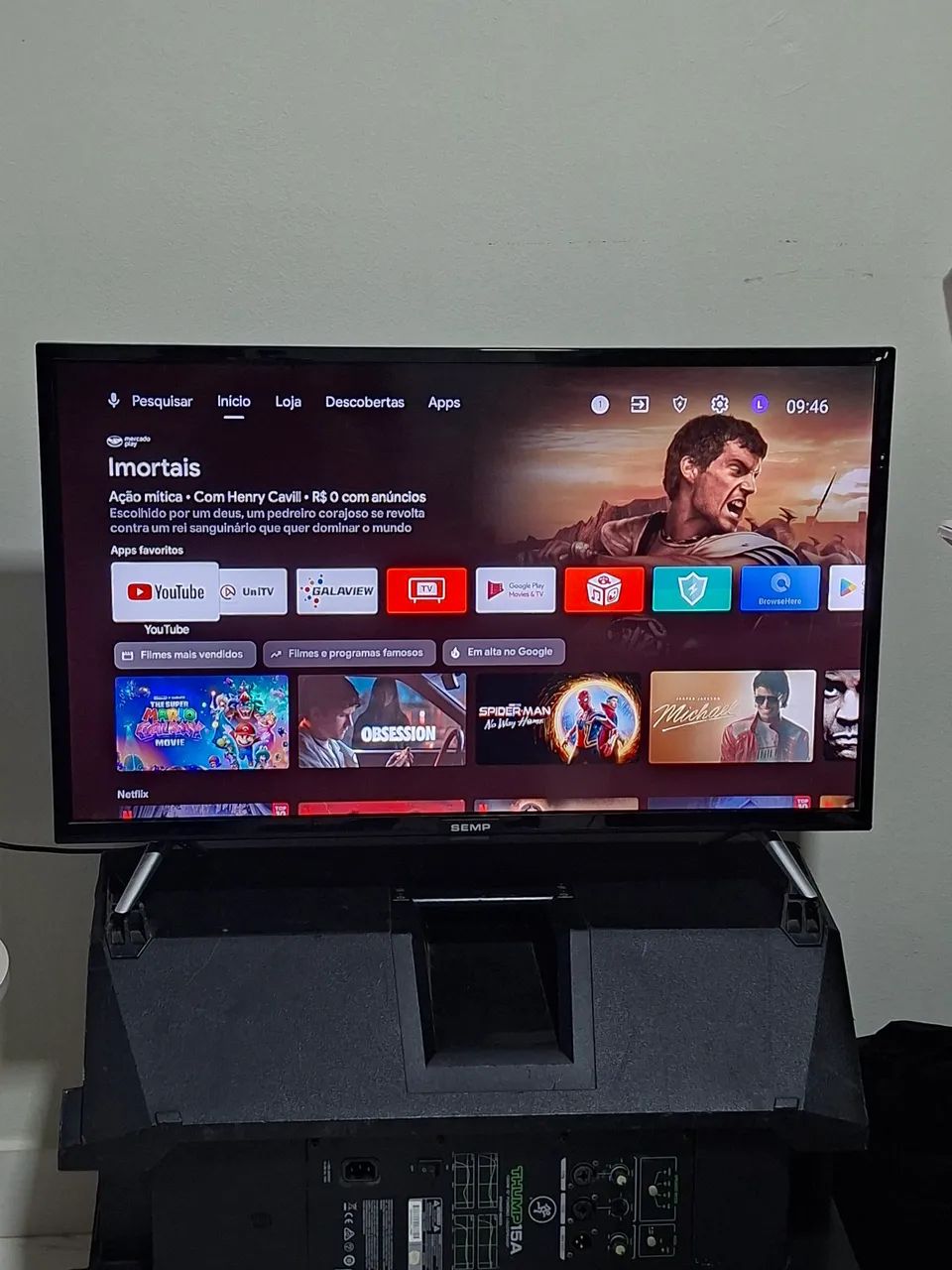 Smart tv Semp/ pouco usada