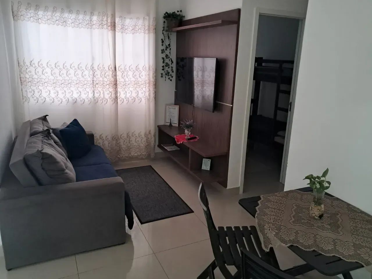 apartamento mobiliado com 2 quartos na região do coxipo - Foto 2