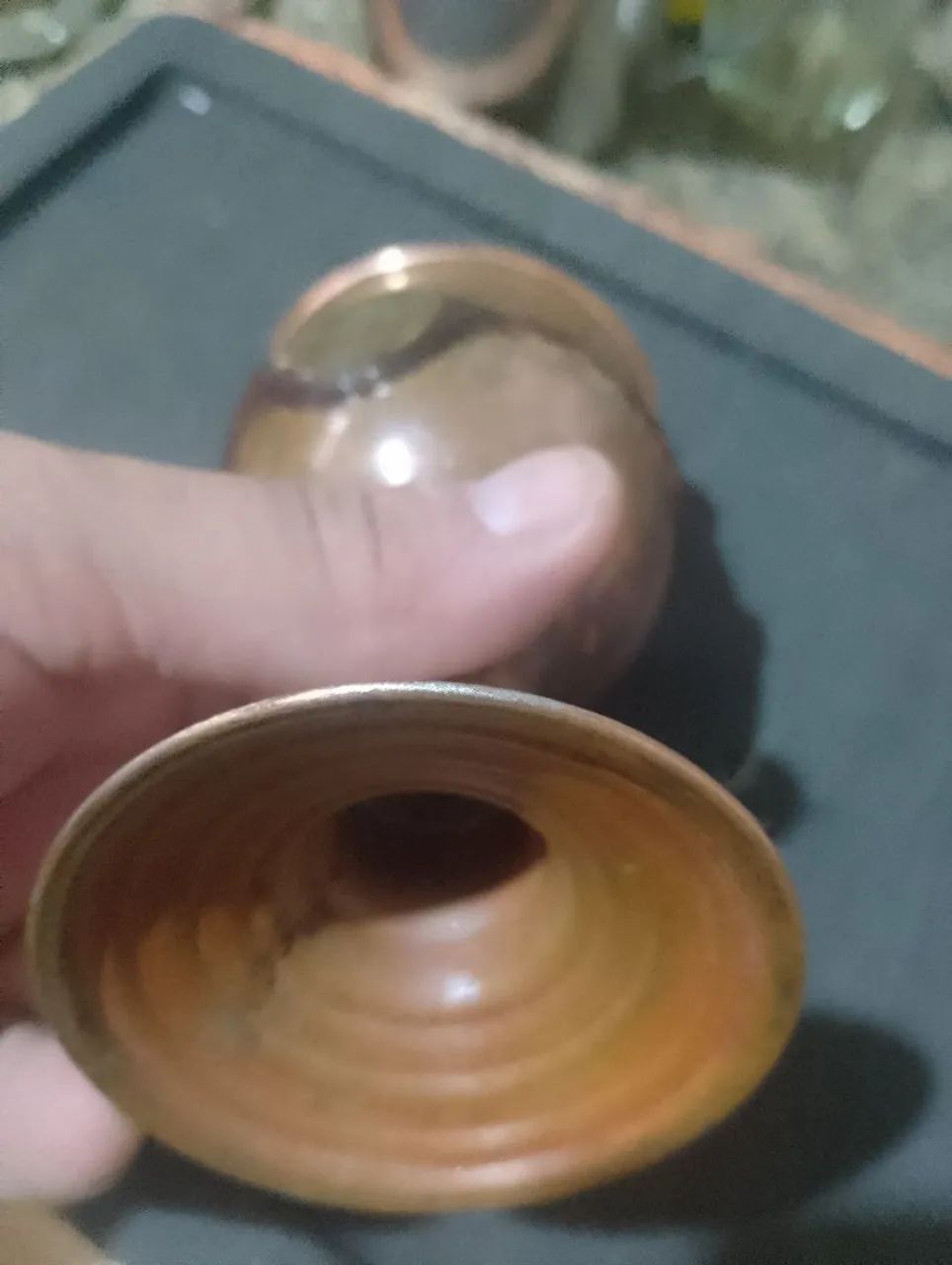 Cálice de cobre ( antiga) - Foto 4