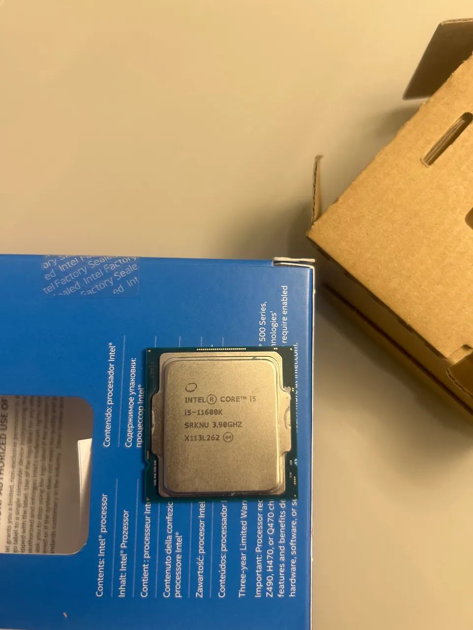 Processador Intel Core I5-11600k 4.9 Ghz Lga1200 - Foto 2