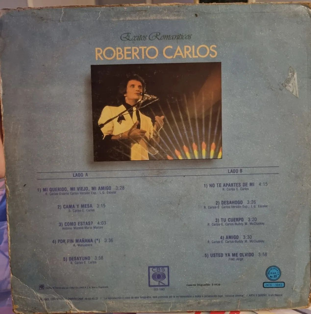 LP Roberto Carlos Êxitos Românticos - Venezuela - Foto 2