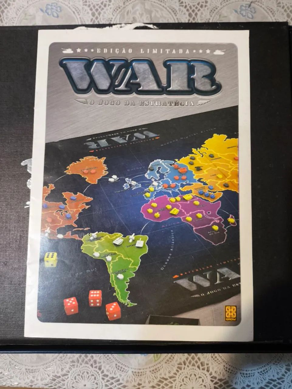 Jogo de tabuleiro WAR Edição limitada  - Foto 3