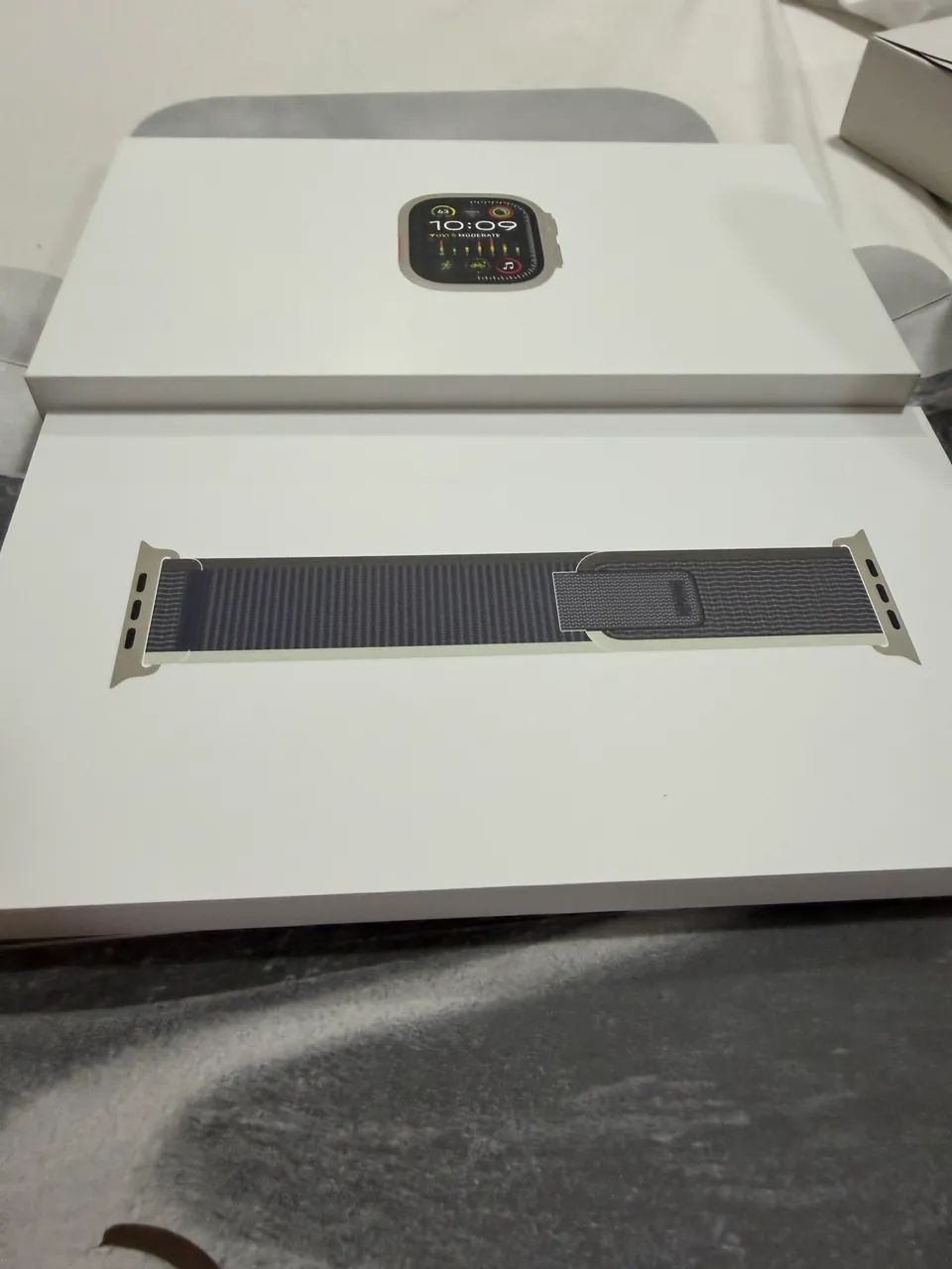 Apple Watch Ultra 2 bateria 100% caixa e pulseira original  - Foto 6