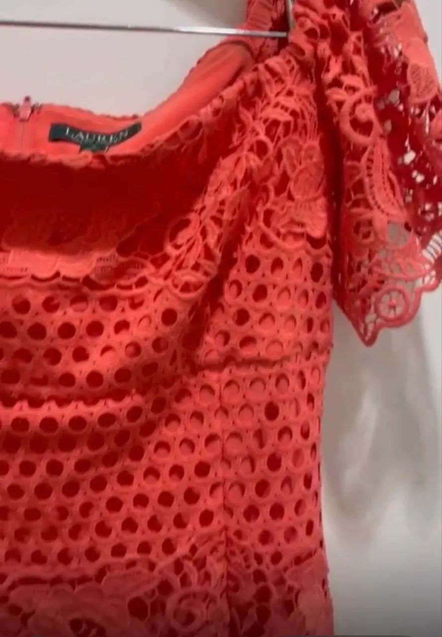 Vestido em renda Ralph Lauren - Foto 5