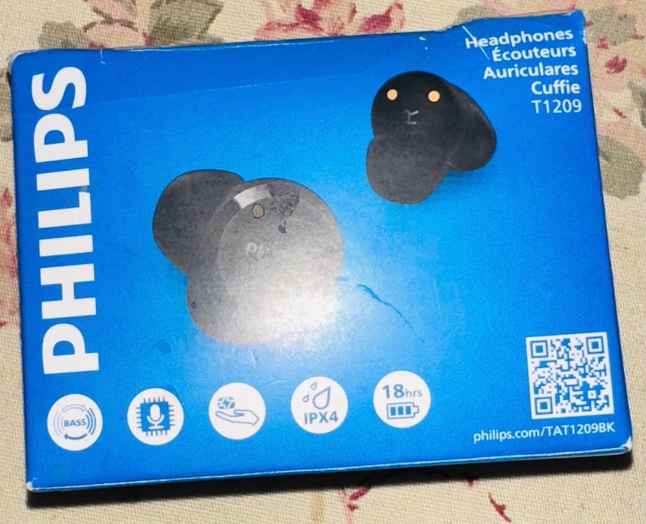 Fone ouvido sem fio Philips