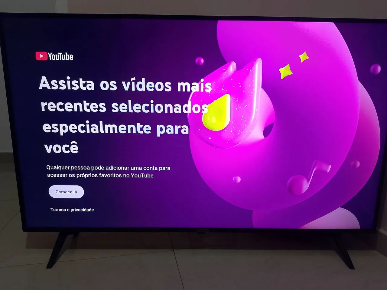 Tv smart LG 50 polegadas 4 k novíssima com os plásticos ainda  - Foto 6