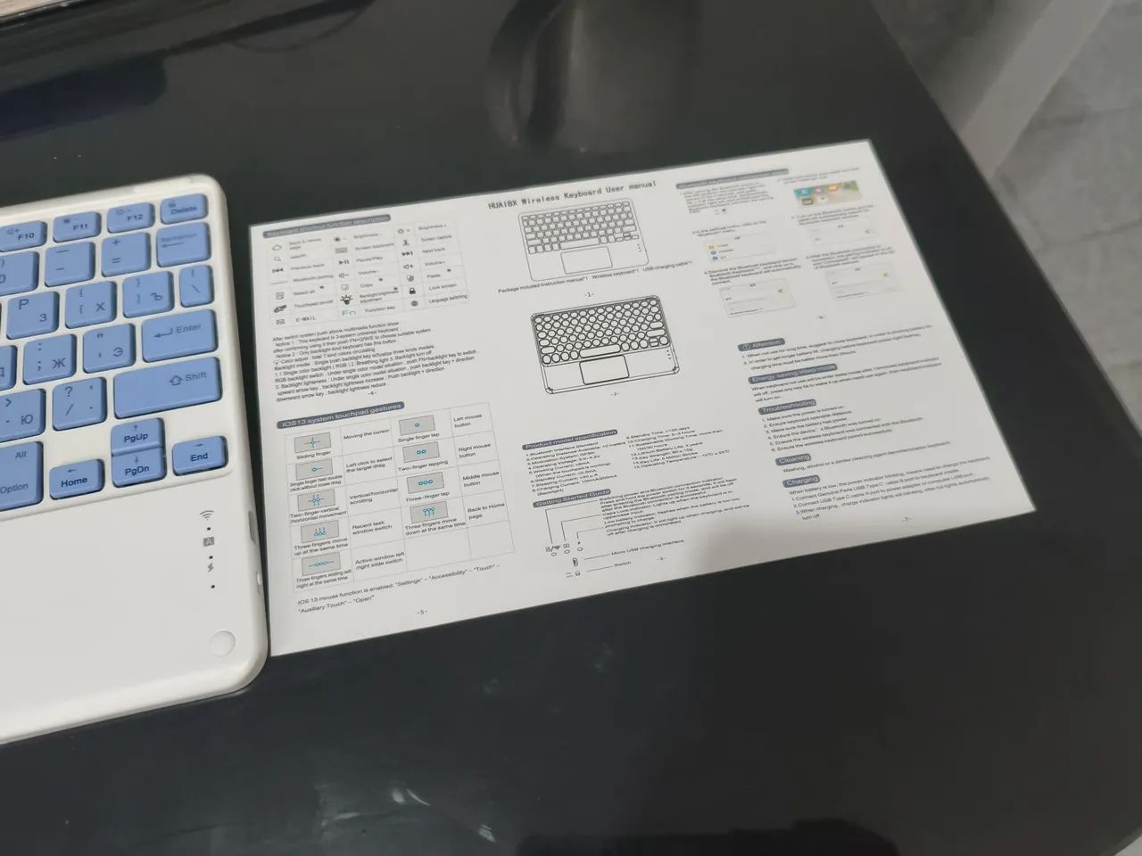 Teclado Bluetooth Android e IOS - Foto 4
