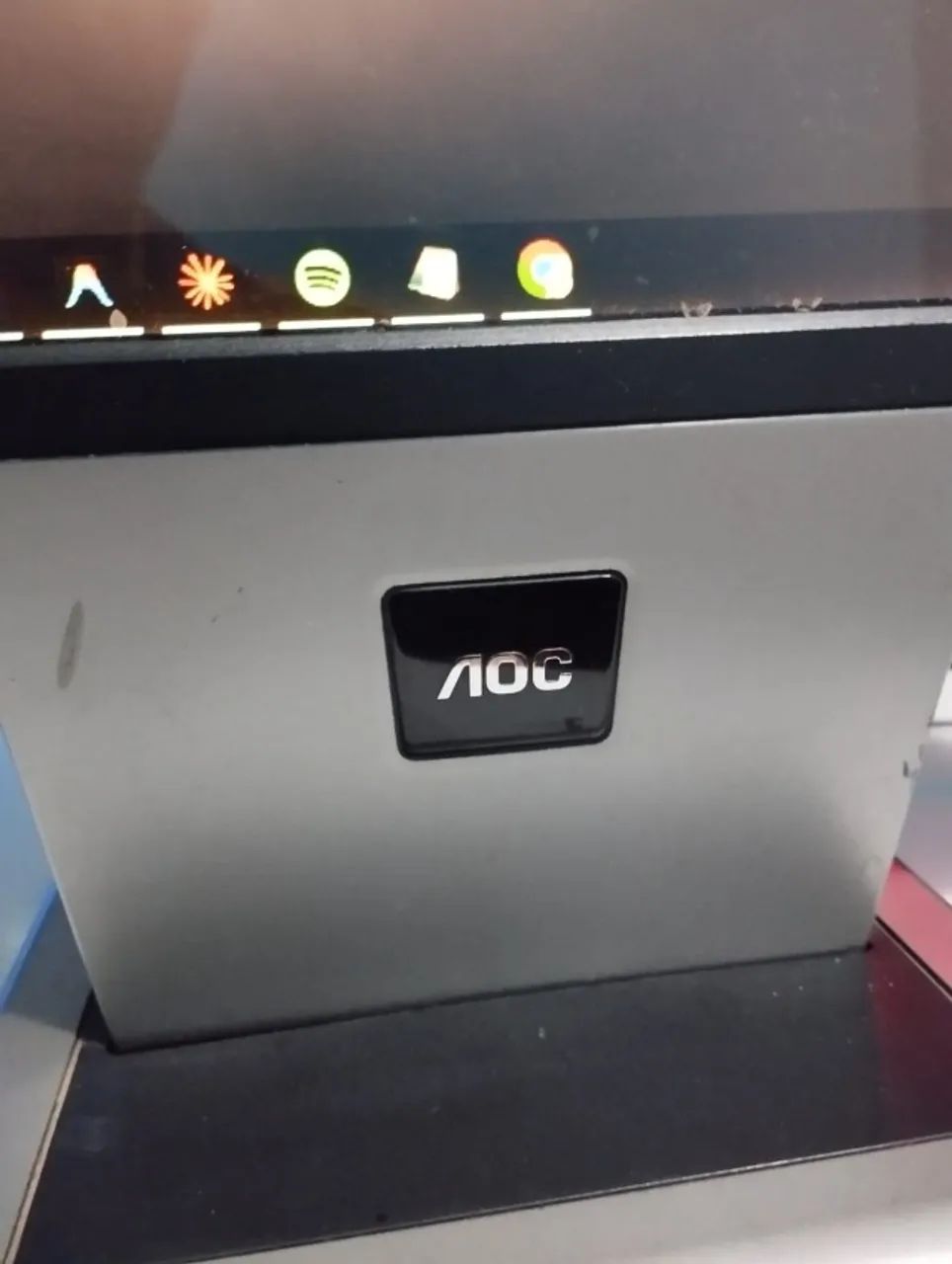 Monitor Aoc 511vwb 15.4 Polegadas tela riscada  - Foto 3