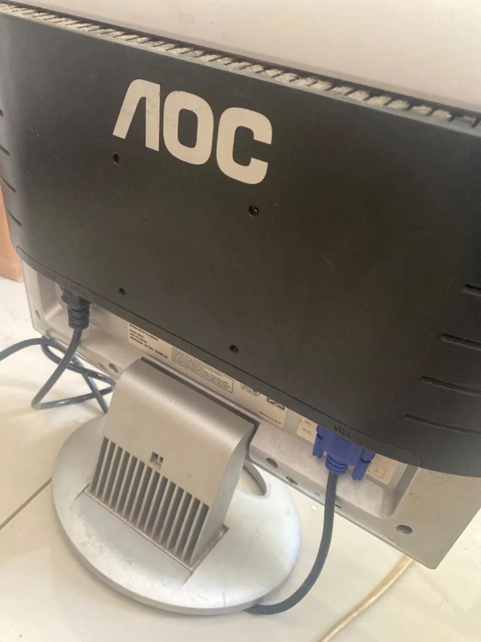 ? Monitor AOC LCD 15? ? Tela 4:3 - Foto 4