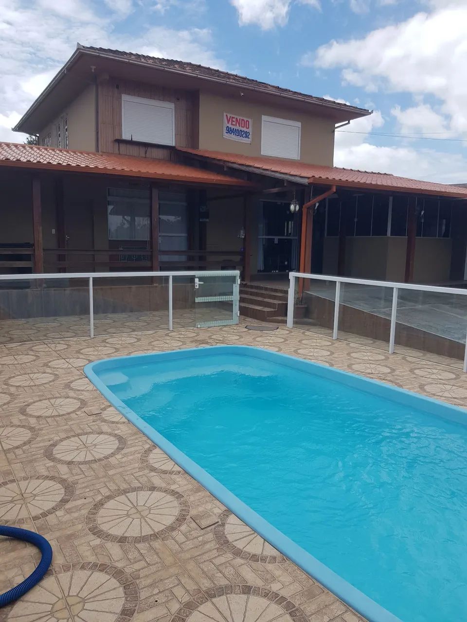 Vendo casa na praia do Mar Aberto 
