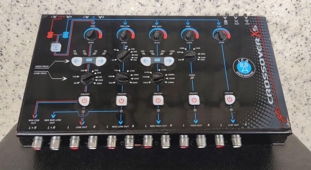 Módulo Power One e Processador Crossover  - Foto 2