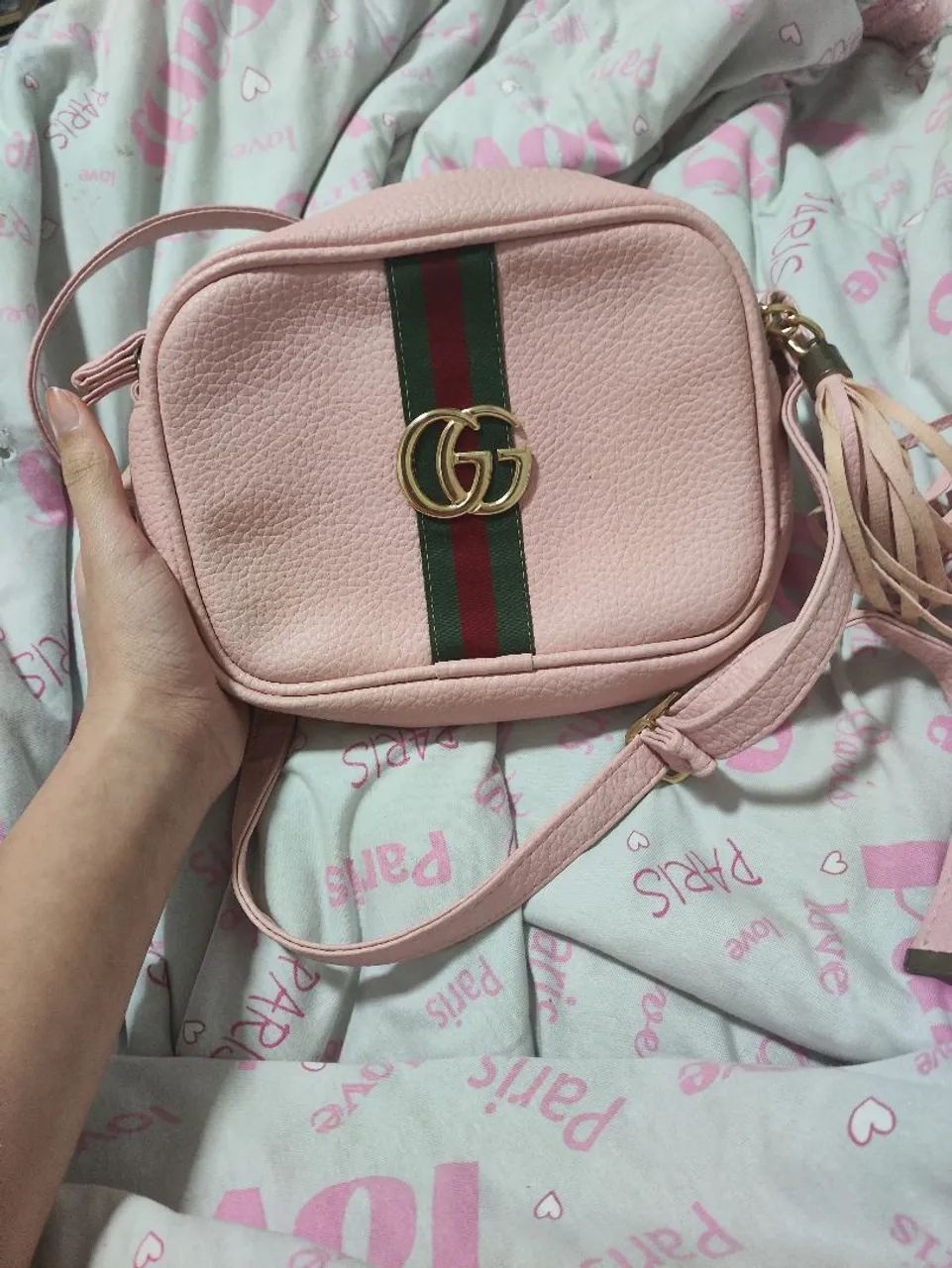 Bolsa Gucci rosa