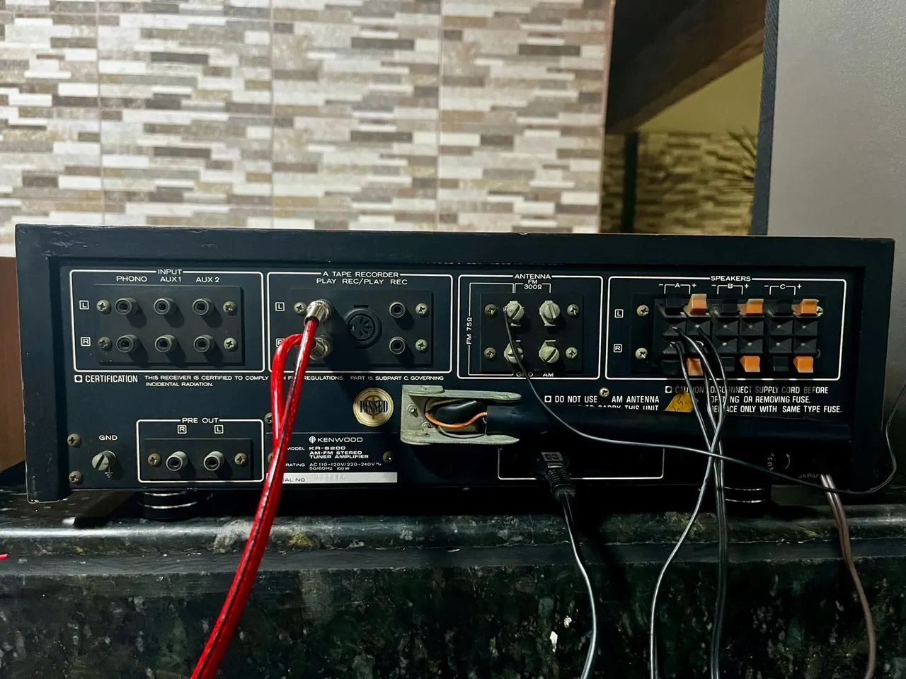 Receiver Kenwood KR-5200!!! Lindíssimo e Revisado!!! - Foto 5