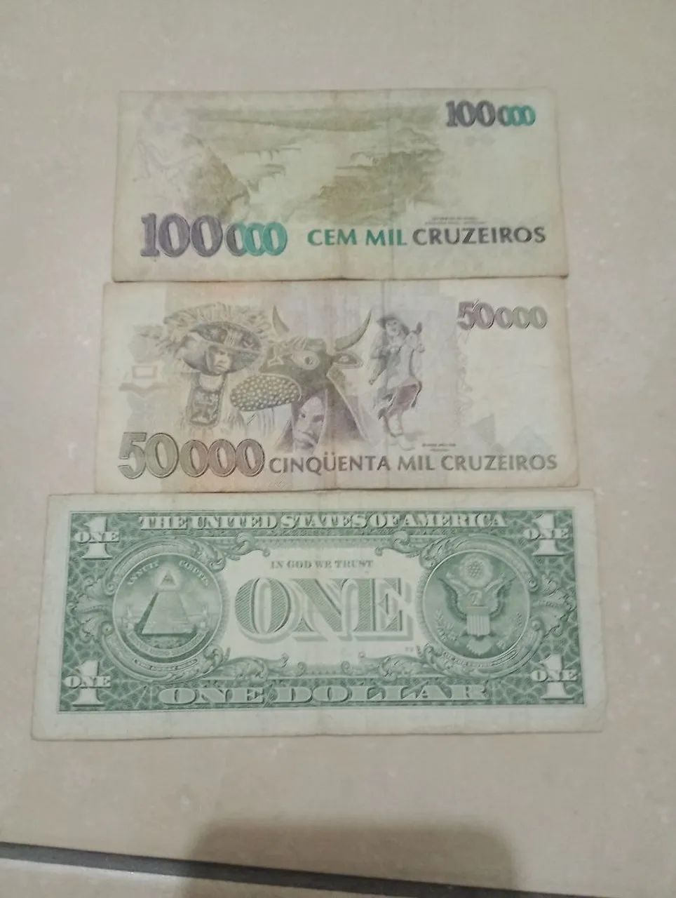 Notas de dinheiros antigas.... - Foto 3