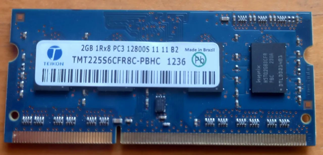 Memória DDR3 2GB