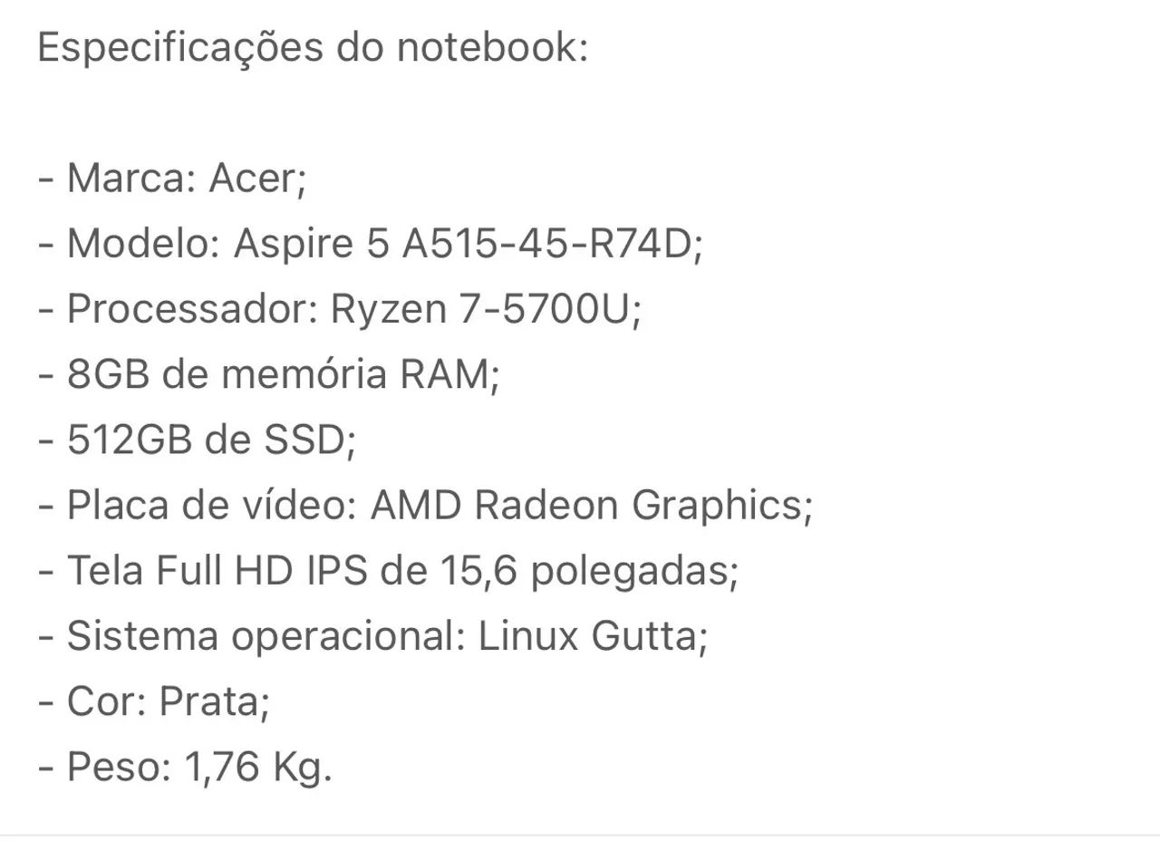 Acer Aspire 5 - Foto 2