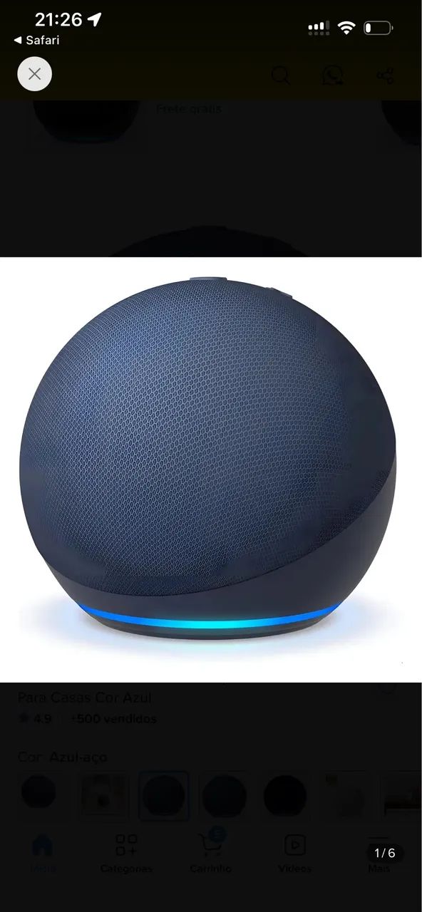 Alexa Echo Dot 5º geração  - Foto 4
