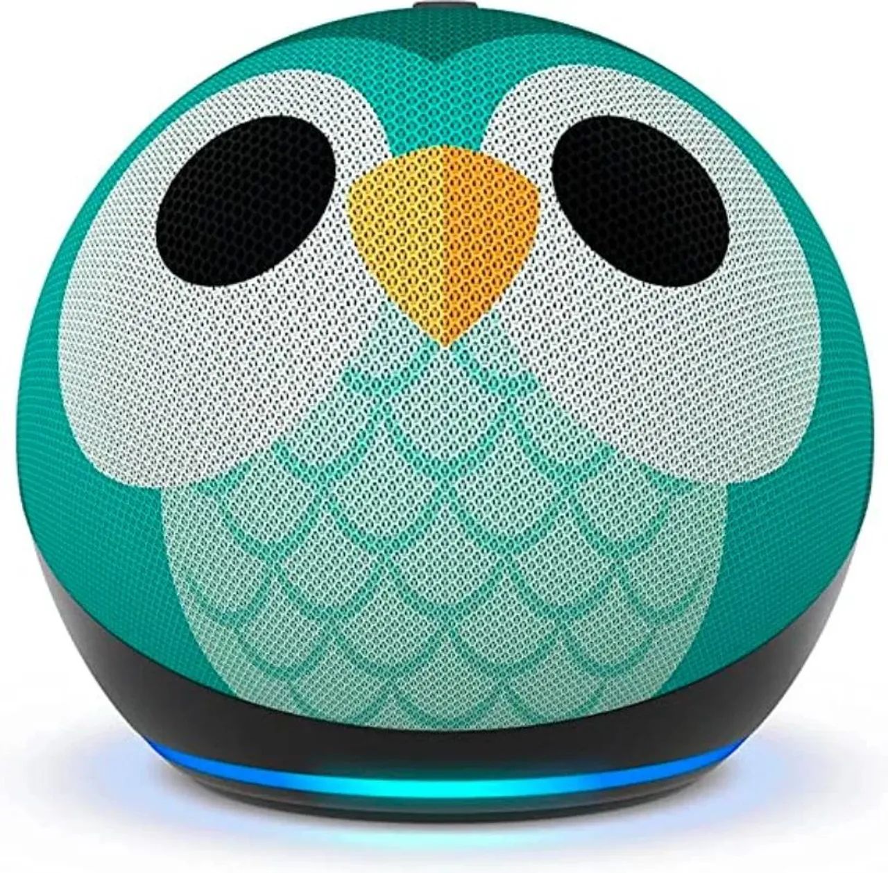 Amazon Echo Dot Echo Dot 5th Gen Kids Com Assistente Virtual Alexa - Owl 110v/240v - Foto 4