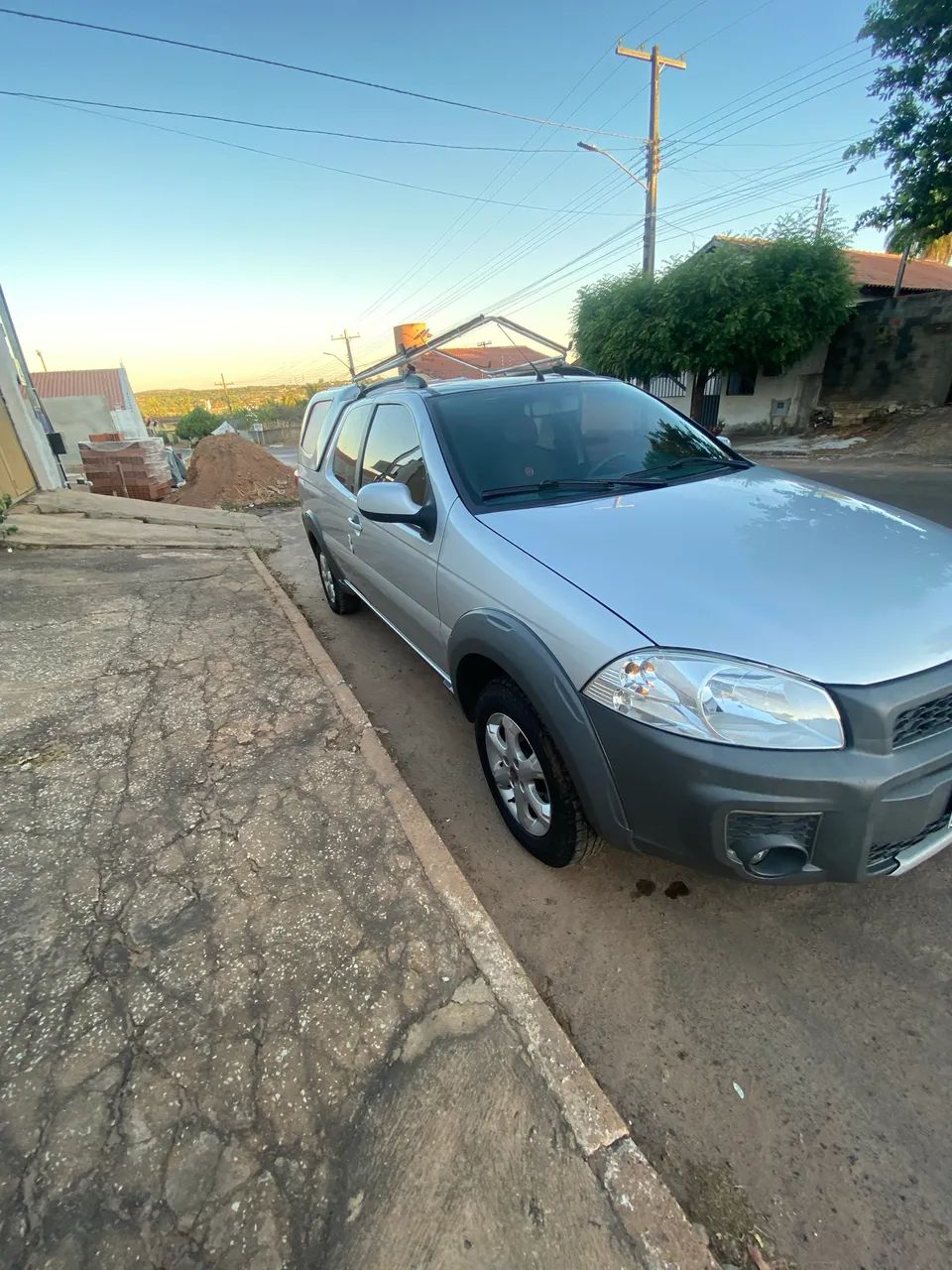 Fiat Strada Working Hard 1.4 Fire Flex 8V CD 2018 - Foto 2