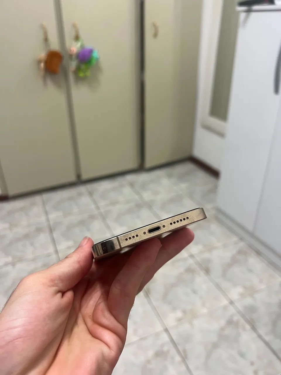 iPhone 13 Pro Max 256GB Dourado - Único Dono / Impecável - Foto 3