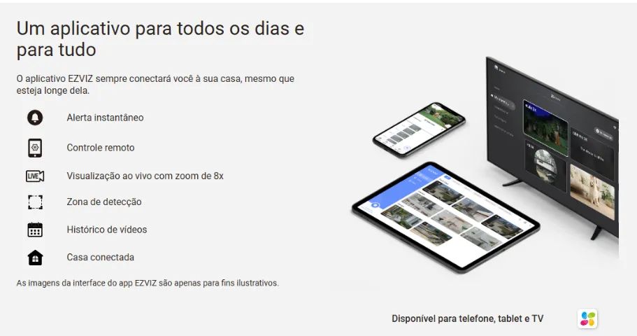 Câmera EZVIZ Dome 360° 4G Externa - Foto 3