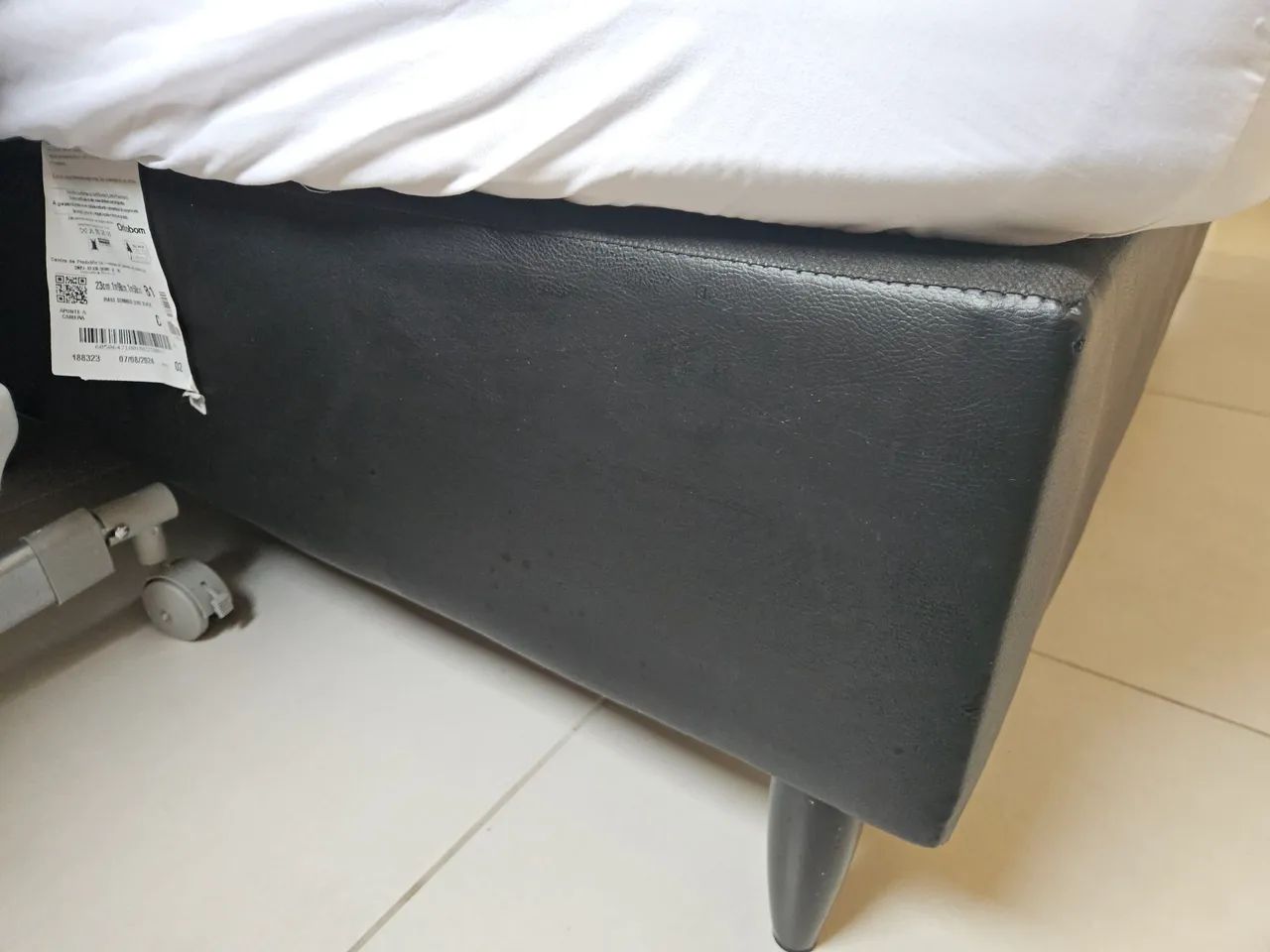 Base box cama queen Ortobom excelente estado - Foto 2