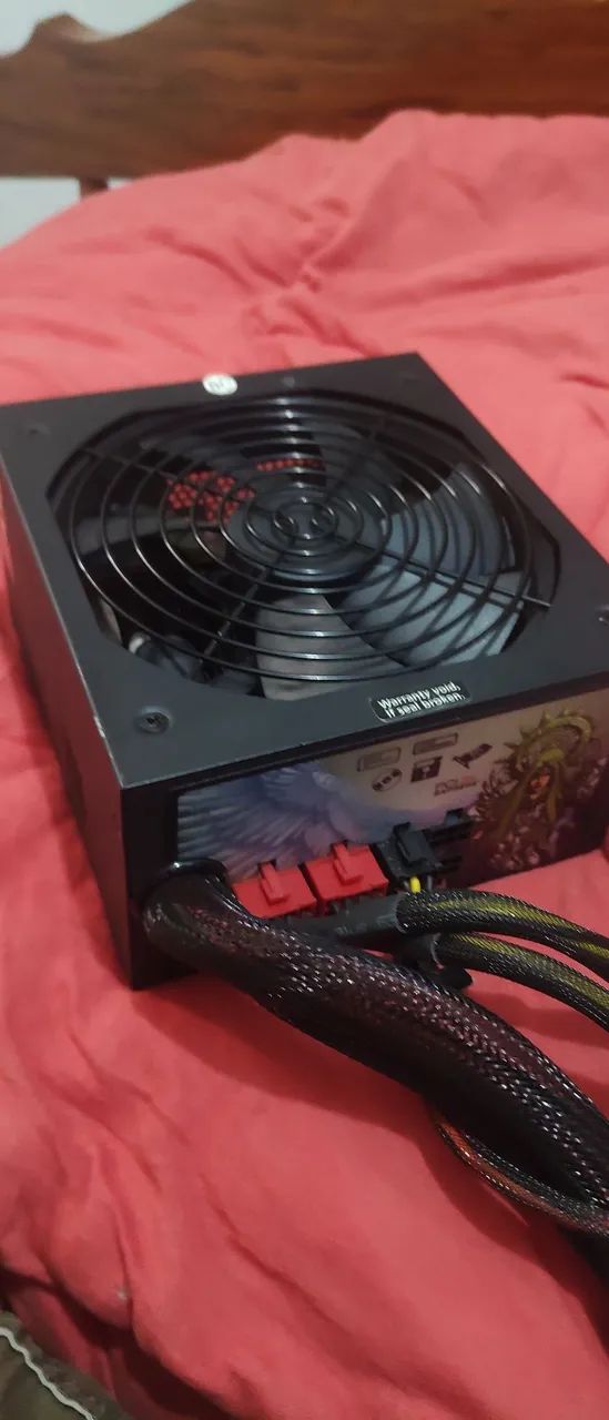 Fonte de Pc  modular  Power x 850w 80 plus - Foto 3