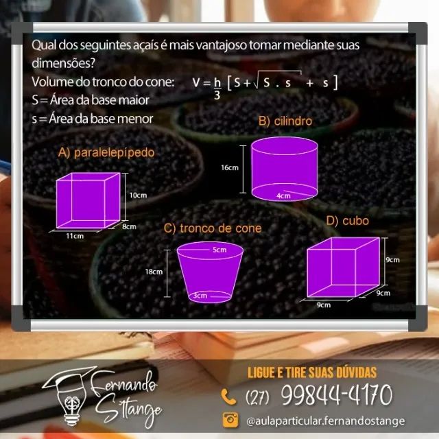 Reforço escolar online de Matemática, Química e Física / Concursos Gerais - Foto 3