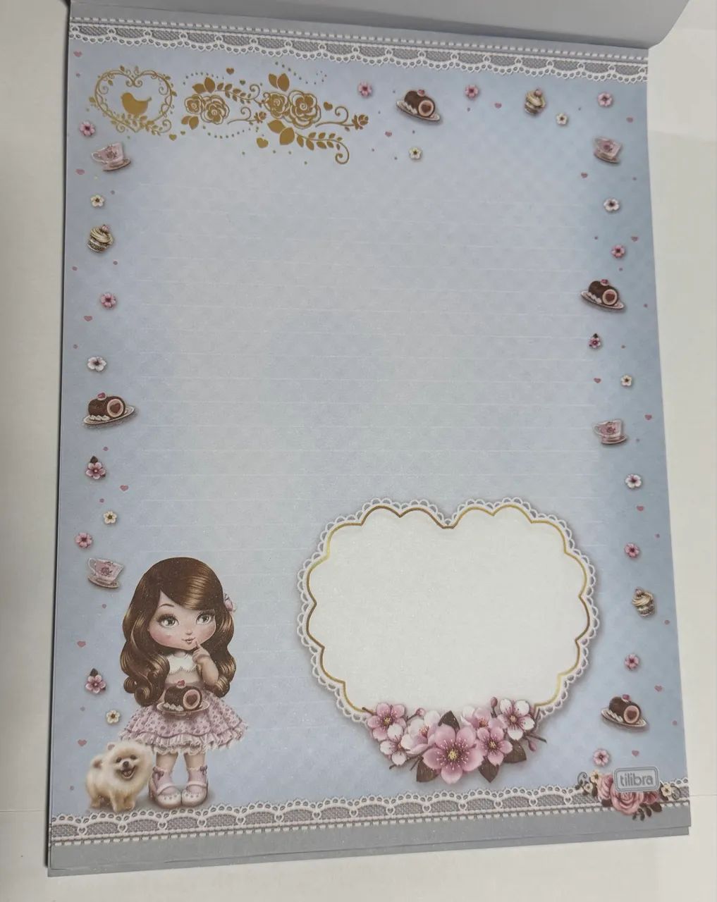 Papel de carta Jolie Tilibra  - Foto 2