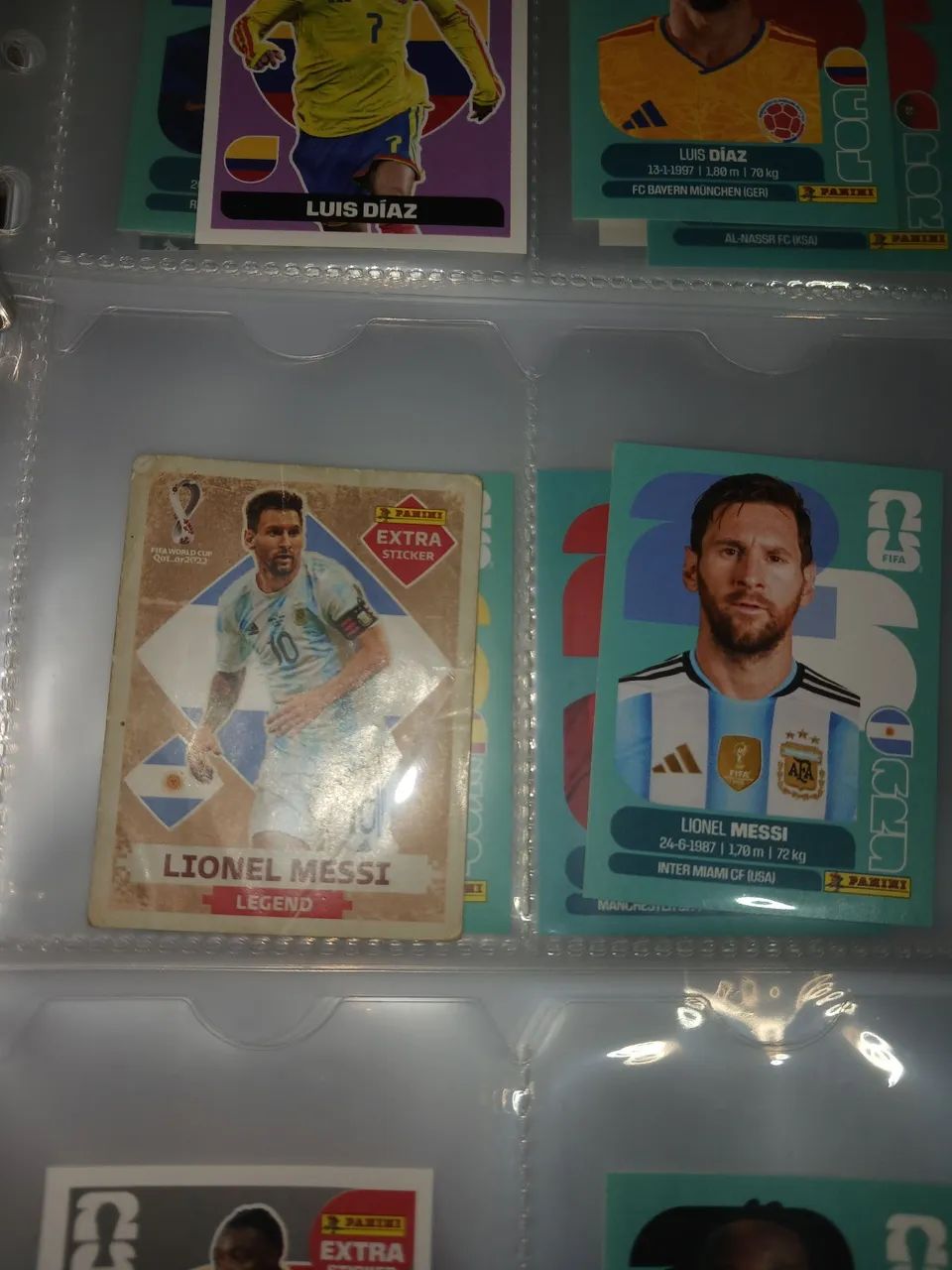 Figurinha lendaria do Messi Bronze 2022