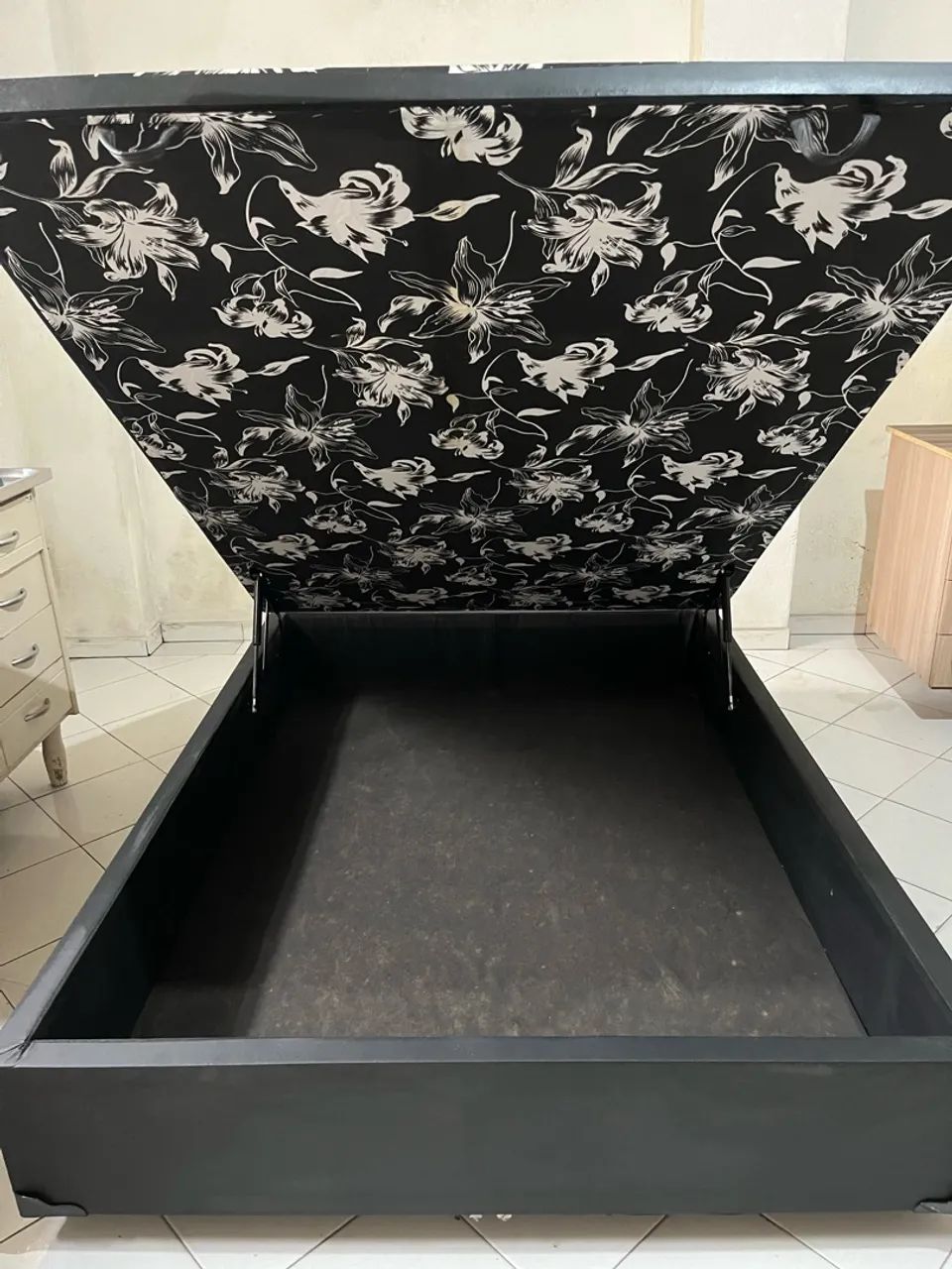 Cama Casal Mola Ensacada + Box Baú - Foto 2