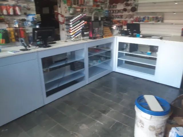 Balcão Caixa e vitrine de aço - Foto 4