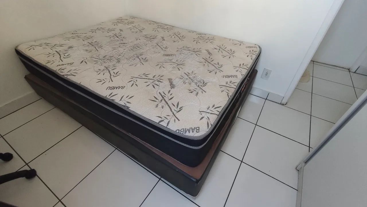 Vendo cama box e colchão - Foto 3