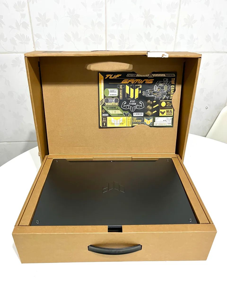 NOTEBOOK GAMER ASUS TUF RTX 3050 RGB COM CAIXA E ACESSÓRIOS, I5 8GB RAM, 512SSD - OFERTA - Foto 2