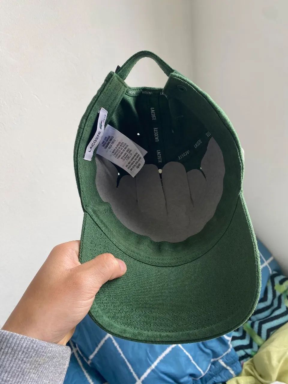 BONÉ GABARDINE LACOSTE - Foto 3