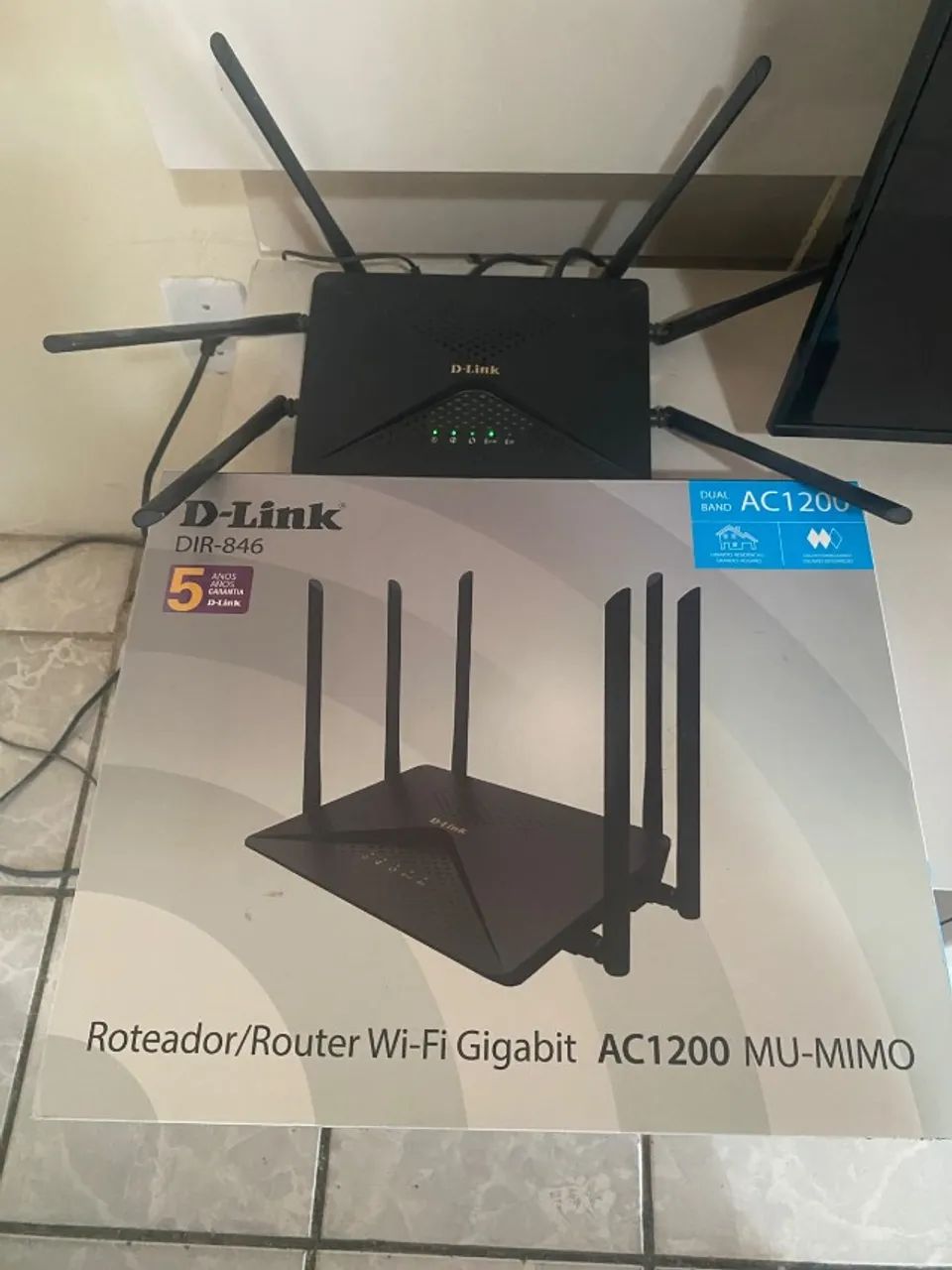 ROTEADOR D-LINK , DIR 846-AC1200(ESTADO DE NOVO)  - Foto 5